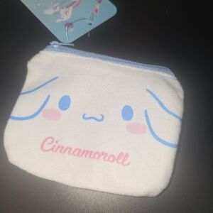 Cinnamoroll White and Blue Coin Pouch